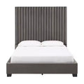 Ahrend Queen Bed - Grey - iNSPIRE Q