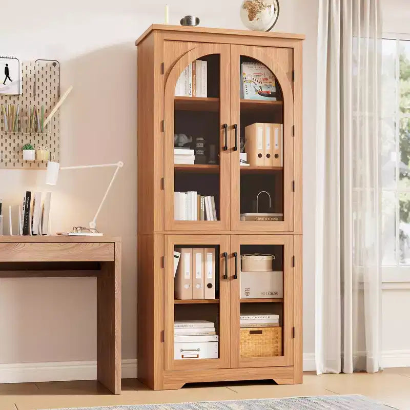 51 Computertisch mit 5 Schubladen und Druckerablage, Schreibtisch für Home Office, Arbeitszimmer, Schlafzimmer und Wohnzimmer