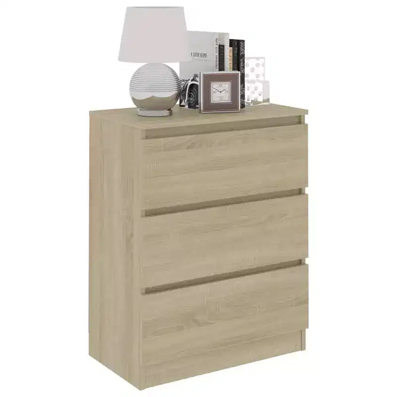 6 Kommoden mit Steckdosen, freistehende 120 cm breite Schubladenkommode, Holzschrank-Aufbewahrungstruhe für Schlafzimmer, Wohnzimmer