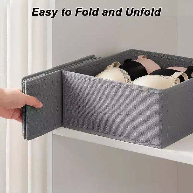 Schubladen-Organizer für Kleidung, Kommoden-Boxen für Babykleidung, Unterwäsche, BHs & Socken, faltbares Material