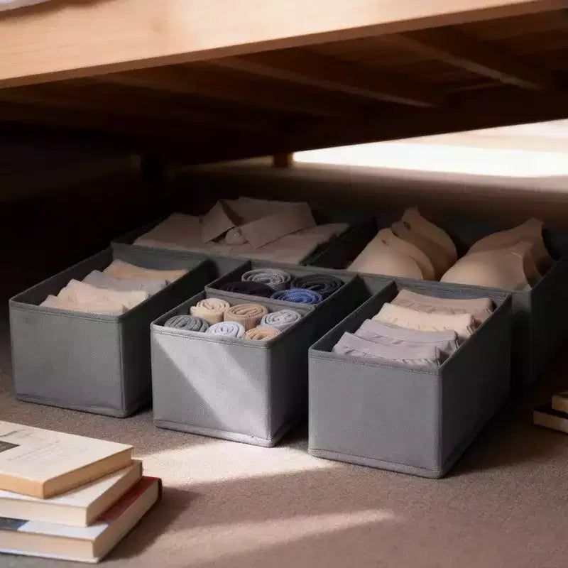 Schubladen-Organizer für Kleidung, Kommoden-Boxen für Babykleidung, Unterwäsche, BHs & Socken, faltbares Material