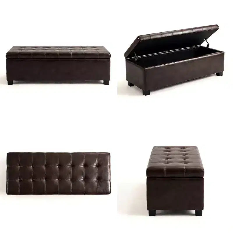 Sitzhocker mit Stauraum, Blütenform Hocker, Samt-Sitzbank für Wohnzimmer & Flur