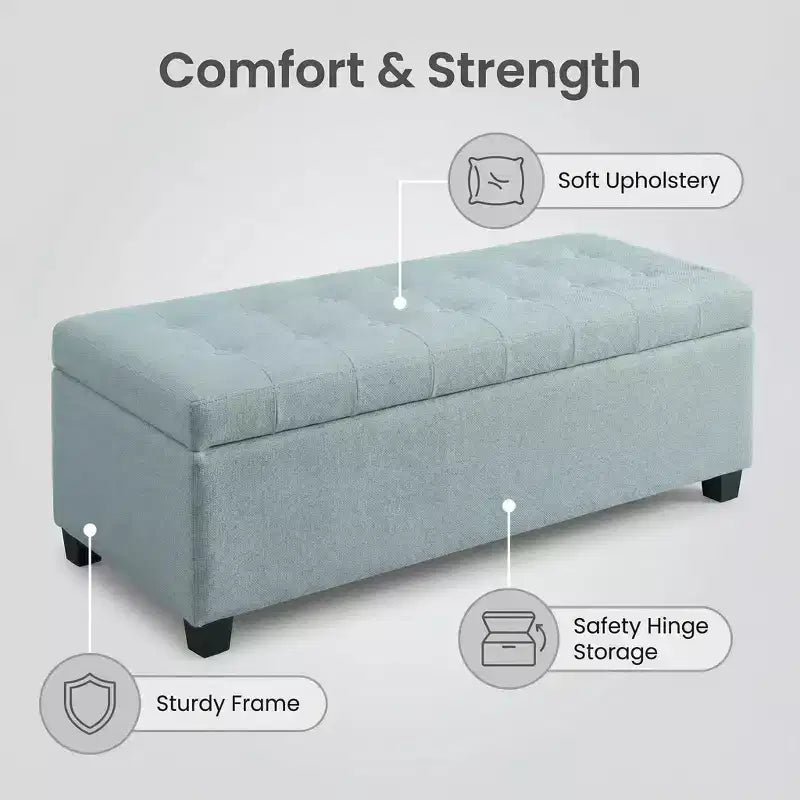 Sitzhocker mit Stauraum, Blütenform Hocker, Samt-Sitzbank für Wohnzimmer & Flur