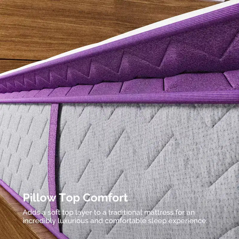 8 Pillow Top Memory Foam Federkern Hybrid Matratze - Kompatibel mit Plattformbett, Boxspring oder Lattenrost