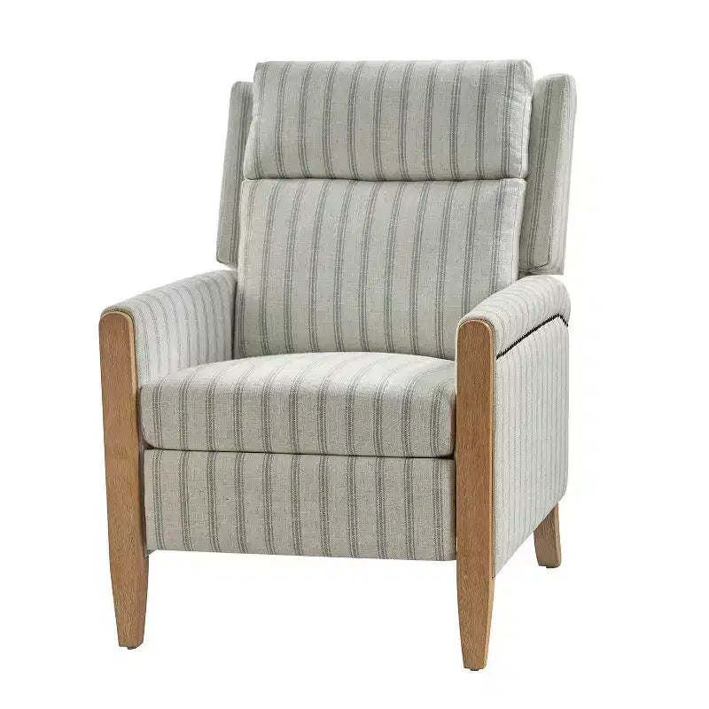 Gepolsterter Relaxsessel mit Push-Back-Funktion - BEIGE