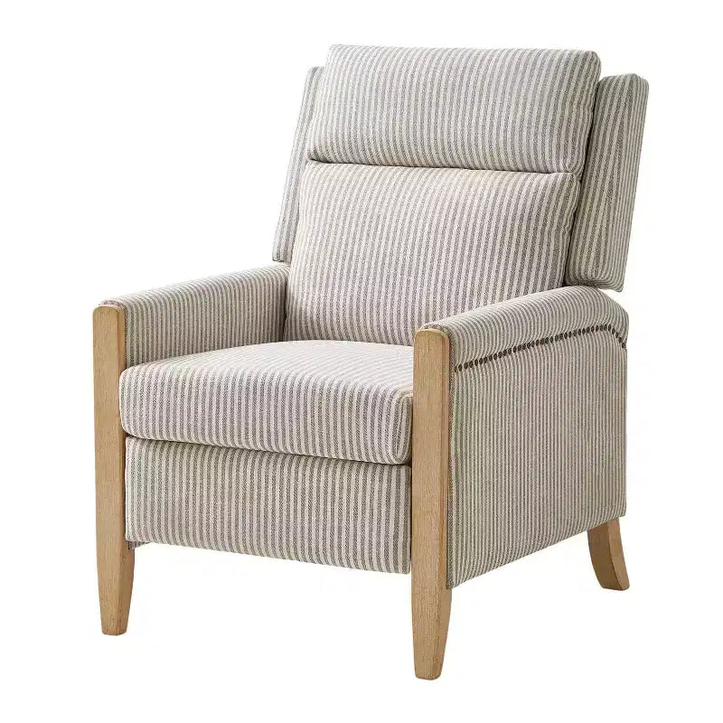 Gepolsterter Relaxsessel mit Push-Back-Funktion - BEIGE